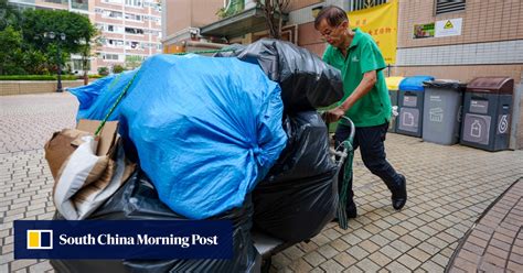 hong kong trash bag charging